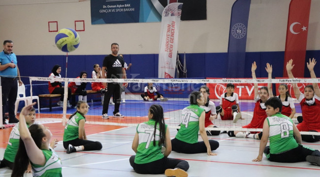 Oturarak Voleybol Türkiye Şampiyonası Karaman'da başladı