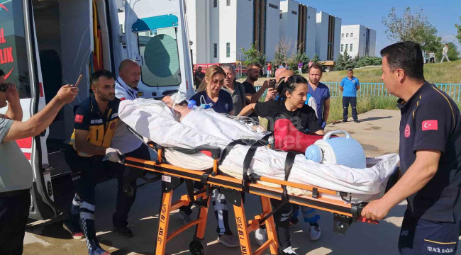 Ambulans helikopter KOAH hastası için Karaman'dan havalandı