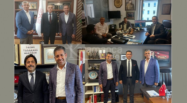 Başkanlar, esnafın sorunlarını Ankara'ya taşıdı