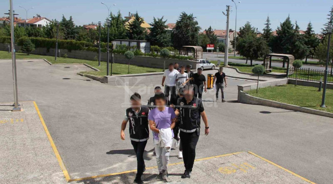 Karaman'da 4 kişi uyuşturucudan tutuklandı