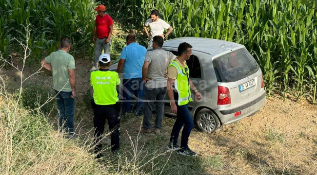 Ereğli'de otomobil şarampole uçtu: 2 yaralı