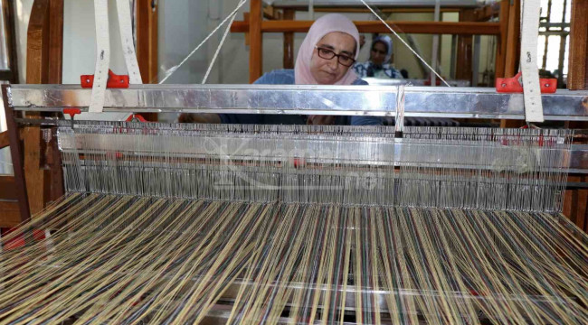 Gazenne kumaşı kadınların elinde yeniden hayat buluyor