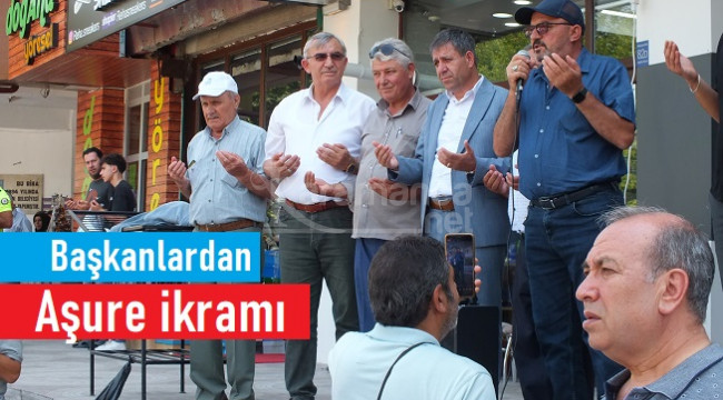 Karaman Esnaf Odaları Birliği'nden aşure ikramı