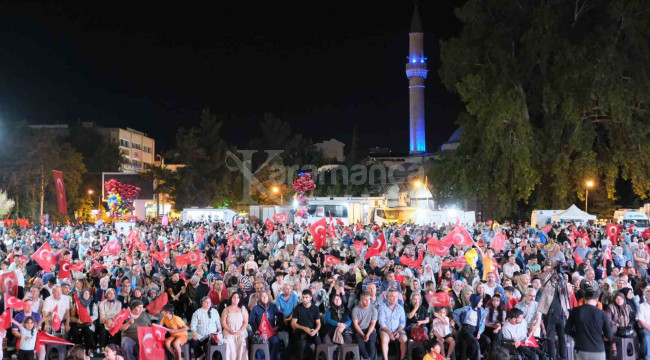 Karaman'da 15 Temmuz Demokrasi ve Milli Birlik Günü etkinlikleri