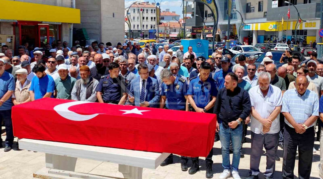 Kazada hayatını kaybeden emekli polis Kulu'da defnedildi