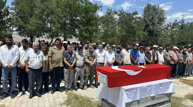 Vefat eden Kıbrıs gazisi Karapınar'da defnedildi