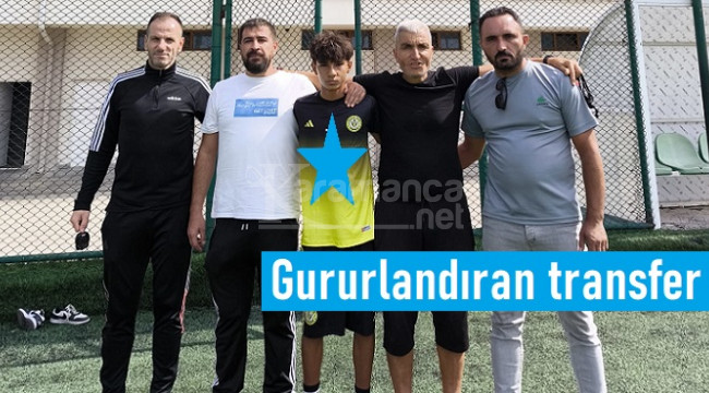 Genç yetenek Mustafa Efe Kozan'ın transferi gururlandırdı