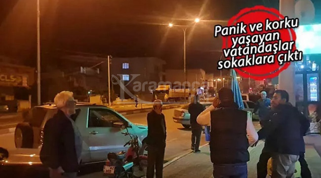 Bu ilçede 6 saatte 20 deprem meydana geldi