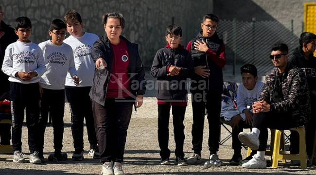 Sezon bocce müsabakaları ile başladı